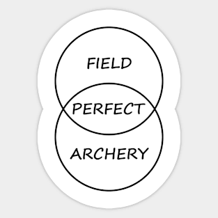 Field Archery Sticker